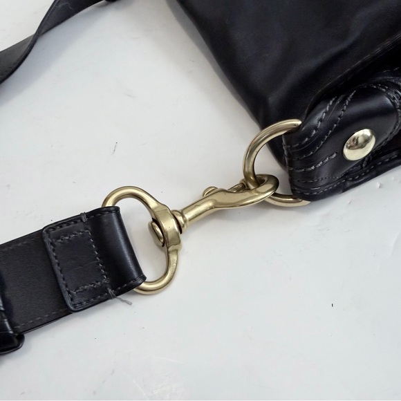 🐝 Coach Signature Bleecker Bag Black
F0794-11434 and Wallet Braided Leather - Picture 15 of 16